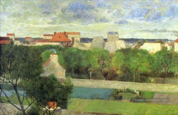 Les Jardins du Marché de Vaugirard Paul Gauguin Peinture à l'huile